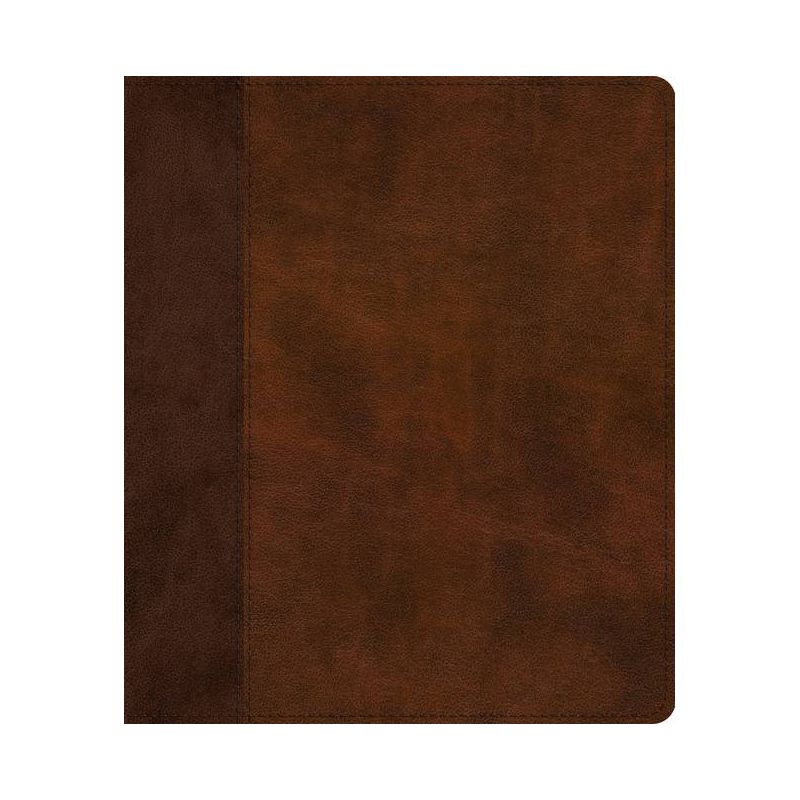 ESV Journaling Bible (Trutone, Brown/Tan, Timeless Design) - (Leather Bound), 1 of 2