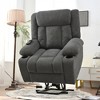 Power Lift Recliner Chair with Extended Footrest, Remote Control and Side Pockets - 2 of 4