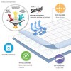 Sapphtopaz Lightweight Down Alternative Blanket with Satin Trim, 90"W x 90"L Microfiber Throw Blanket for Bed, Full/Queen Size Blanket - 3 of 4