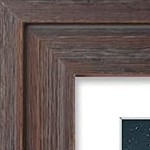 distressed dark brown