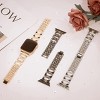 Worryfree Gadgets Dressy D-Links Metal Band with Full Bling Links for Apple Watch 38/40/41mm and 42/44/45/49mm - 4 of 4