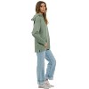 U.S. Apparel Men's & Women's Open Bottom Loose Fit Cozy Hoodie Sweatshirt | Green Earth - 3 of 4