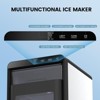 Countertop Nugget Ice Maker, 44 lbs/24H Pebble Ice Machine with Scoop and Removable Basket, Sonic-Style Crushed Ice for Home, Kitchen, Office - 4 of 4