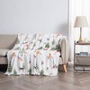 Velvet Plush Fleece Holiday Printed Warm and Cozy Throw Blanket - Great Bay Home - 3 of 4