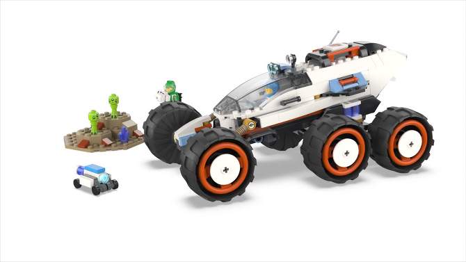LEGO City Space Explorer Rover and Alien Life Pretend Play Toy 60431, 2 of 9, play video