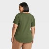 Women's Short Sleeve Relaxed Scoop Neck T-Shirt - Ava & Viv™ - 2 of 3