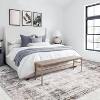 Fulvari Vintage Area Rugs,Machine Washable Vintage Area Rugs With Non-Slip Backing, Soft Short Pile Carpet for Bedroom,Hallway - 2 of 4