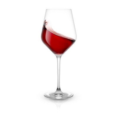 Layla 17 oz Clear Crystal Red Wine Glasses Set of 4