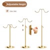 Unique Bargains Stainless Steel Home Retail Store Adjustable Clutch Purse Display Stands 2 Pcs - 3 of 4