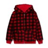 Lands' End Kids High Pile Lined Zip Hoodie - 3 of 3
