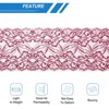 Unique Bargains Floral Pattern Decorative Gift Wrapping DIY Lace Ribbon - 3 of 4