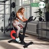 Magnetic Indoor Cycling Bike, 28lbs Flywheel Stationary Bike with Smart Knob Resistance, LCD Monitor & IPad Mount for Home Cardio - 3 of 4
