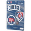 MLB Chicago Cubs Sticker Decal - 3pk - 2 of 4