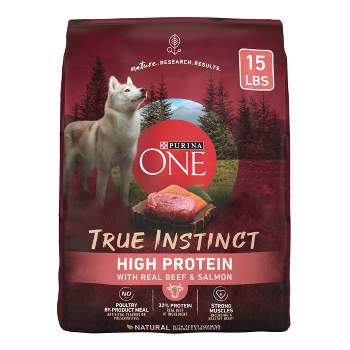 Purina ONE SmartBlend True Instinct High Protein with Real Beef & Salmon Adult Dry Dog Food
