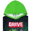 Monster Jam Grave Digger Truck Zip Up Coverall Toddler - 3 of 4