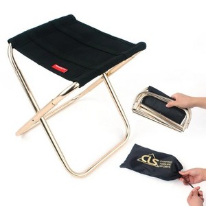 9.76'' Outdoor folding chairs aluminum alloy chairs - 1 of 4