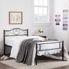 VECELO Metal Platform Mattress Foundation, Decorative Headboard & Footboard with Heavy Duty Support - 2 of 4