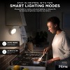 iHome 360° Rotating Motion Sensor Puck Light, Auto/On Modes, Magnetic Detachable Base, 4000K Warm Glow, Versatile Mounting, Batteries Included - 3 of 4
