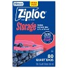 Ziploc Storage Quart Bags - 2 of 4
