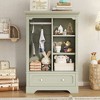 Bella Depot 31.5''W Open Children's Wardrobe with One Large Drawer - 2 of 4