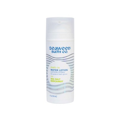 Melt-in Water Lotion Sea Salt Bergamot by The Seaweed Bath Co.  -  4 oz Lotion