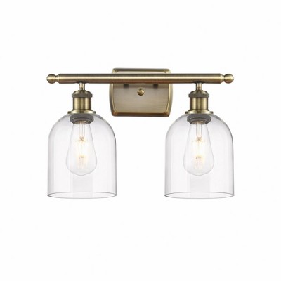 Bella - 2 Light Bath Vanity In Industrial Style-10.5 Inches Tall and 15.5 Inches Wide