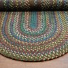 Colonial Mills New England Braid Braided Rug, Dusk Blue 2' x 3', Oval Shape - 3 of 4