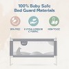 Motherly Haven Bed Rail for Toddlers Bed Rails Guard for Queen Size Bed, Adjustable Height & Secure Safety Queen Size Bed Rails - (3 Sides) - 4 of 4