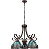 Chloe Lighting Liaison Victorian-Style 5-Light Antique Dark Bronze Finish Large Chandelier 25" Wide - 2 of 4