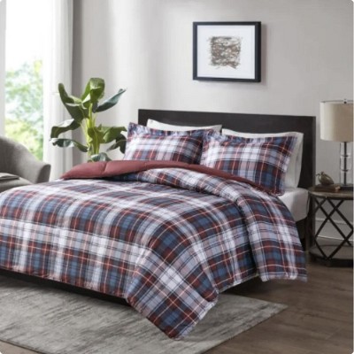 Wikineon Down All Season Comforter Set - Stain-Resistant Protection, Premium Down Filling for Year-Round Warmth & Breathability