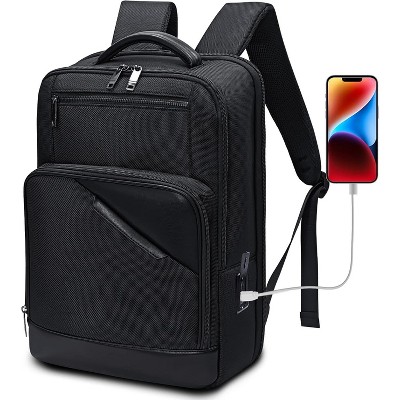 Backpack for Men Women, 15.6 Inch Laptop Bookbag, Water Resistant Business Daypack for School, College, Travel, Work, Lightweight Computer Bag