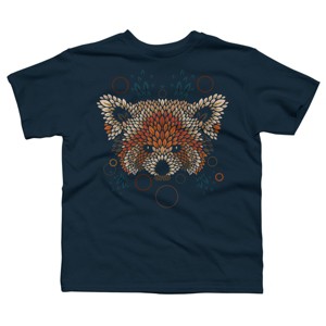 Boy's Design By Humans Red Panda Face By LetterQ T-Shirt - 1 of 3