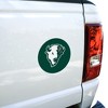 Williston State College Primary Logo Automotive Car Refrigerator Locker Vinyl Circle Magnet - 2 of 4