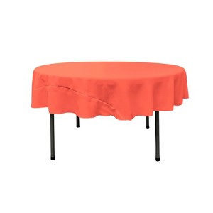 Slickblue Polyester Poplin Round Tablecloth 41 Different Colors 7 Sizes - 1 of 1