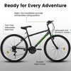 Gulches Outdoor Mountain Bike 26 Inch Carbon Steel Frame, 21-Speed, Dual V-Brake, Safety Certified, for Adults & Teens - 3 of 4