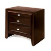 Acme Furniture Ireland I Storage Nightstand Espresso Finish: Square ...