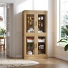 Dovelina 45" Multipurpose Storage Cabinets Freestanding Cabinet, TV Stand with Storage - 3 of 4