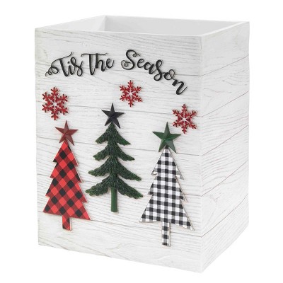 Avanti Linens Tis the Season Wastebasket