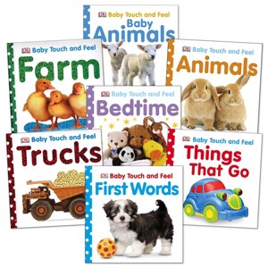 Kaplan Early Learning Baby Touch and Feel Board Books - Set of 7 - 1 of 4