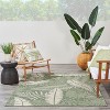 Nourison Garden Oasis Tropical Leaf Indoor/Outdoor Area Rug - 2 of 4