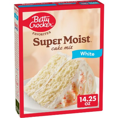 Betty Crocker White Super Moist Cake Mix - 14.25oz : Target