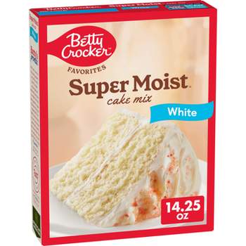 Betty Crocker White Super Moist Cake Mix - 14.25oz