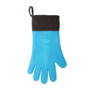 Unique Bargains Non-slip Oven Mitts 1 Pc - 1 of 4