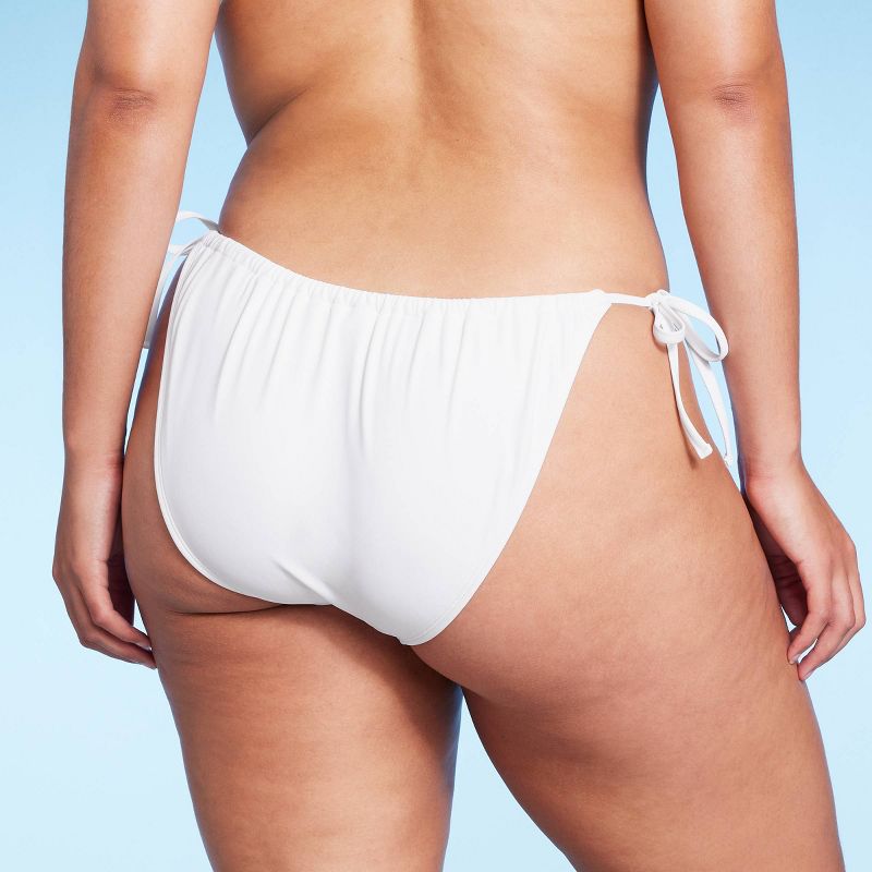 Women's Side-Tie Adjustable Coverage Bikini Bottom - Wild Fable™, 5 of 11