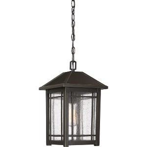 Cedar Point 1-Light Palladian Bronze Outdoor Hanging Lantern - 1 of 4