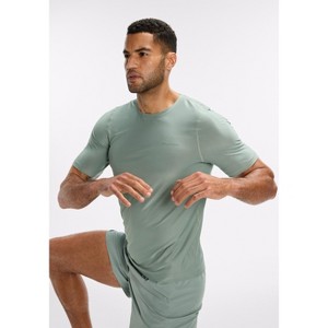 Peloton Men's Performance Short Sleeve, Chinois Green - 1 of 4
