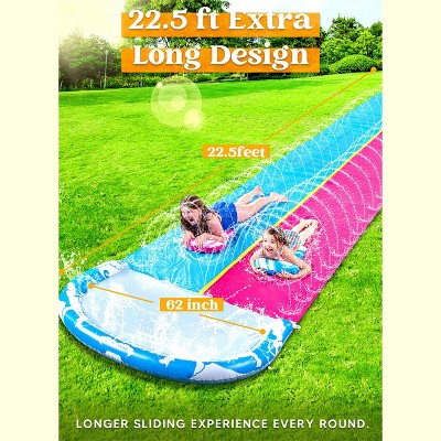Joyfy 22.5ft Waves Double Lane Water Slides, Summer Philippines | Ubuy