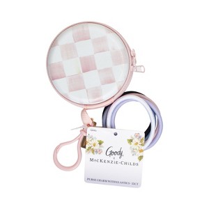Goody x MacKenzie Childs Elastic Pouch - Rosy Check - 10ct  display picture 3