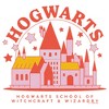 Men's Harry Potter Cute Starry Hogwarts T-Shirt - image 2 of 4