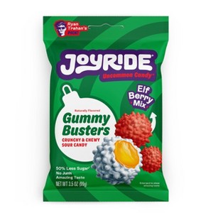 JOYRIDE Gummy Christmas Candies Busters Elf Berry Mix - 3.5oz - 1 of 4